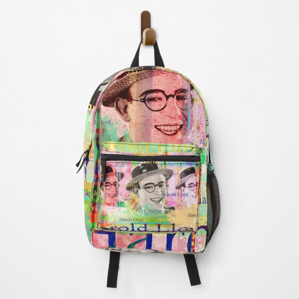 Item preview, Harold Lloyd Portrait – Aesthetic Silent Film Pop Art Collage designed and sold by Mauswohn.