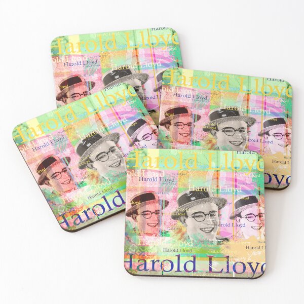 Item preview, Harold Lloyd Portrait – Aesthetic Silent Film Pop Art Collage designed and sold by Mauswohn.