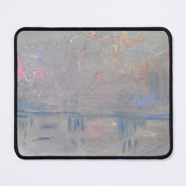 Item preview, Charing Cross Bridge by Claude Monet: Dreamy Impressionist Fine Art Print designed and sold by artofuniverse.