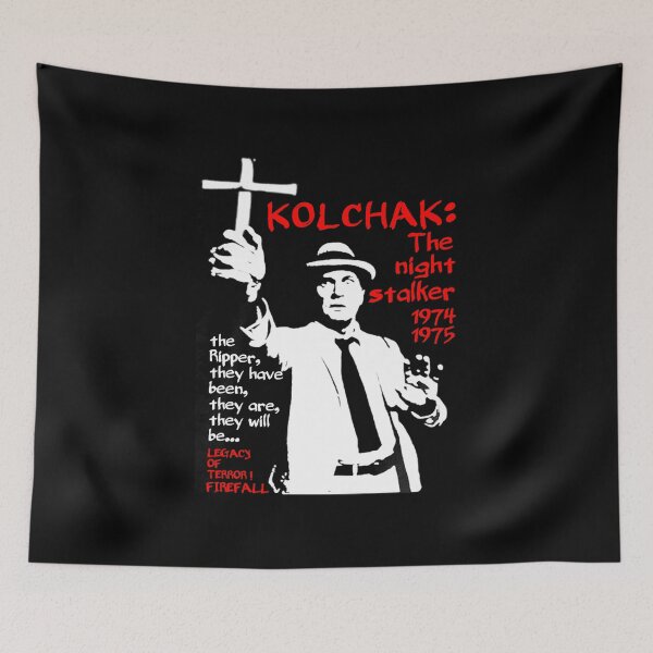 Item preview, The Night Stalker Vintage Horror Poste designed and sold by pingautista.