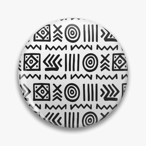 Item preview, Authentic Bogolan Pattern - Tribal Art of Mali designed and sold by Wolagno.