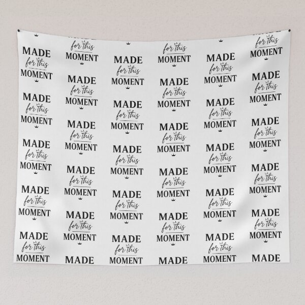 Item preview, Made for This Moment – Faith Based Encouragement Typography Design designed and sold by astersgraphics.