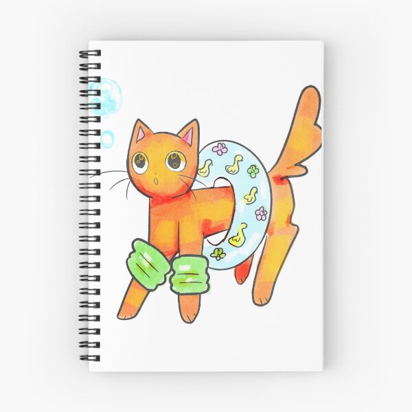 Item preview, Floatie Cat designed and sold by nimsyart.