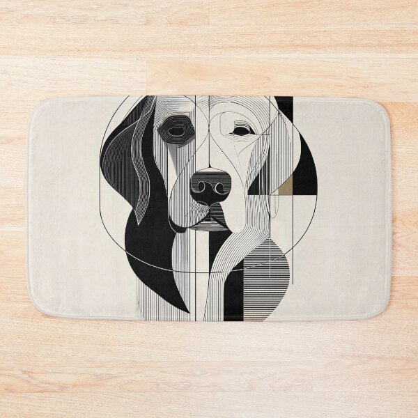 Item preview, Minimalist labrador retriever Portrait designed and sold by lautir.