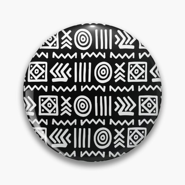Item preview, Authentic Bogolan Pattern - Tribal Art of Mali designed and sold by Wolagno.