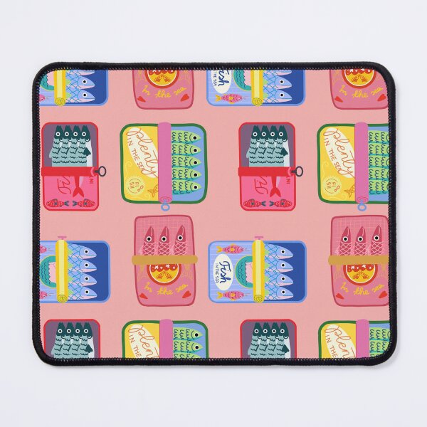 Item preview, Sardines seamless pattern designed and sold by millioncollours.