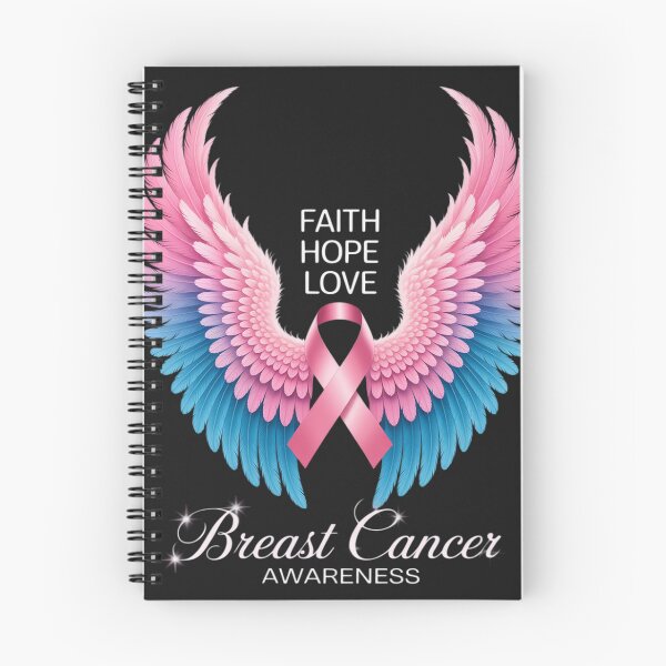 Item preview, Faith Hope Love Wings Breast Cancer Awareness designed and sold by tkhrbika.
