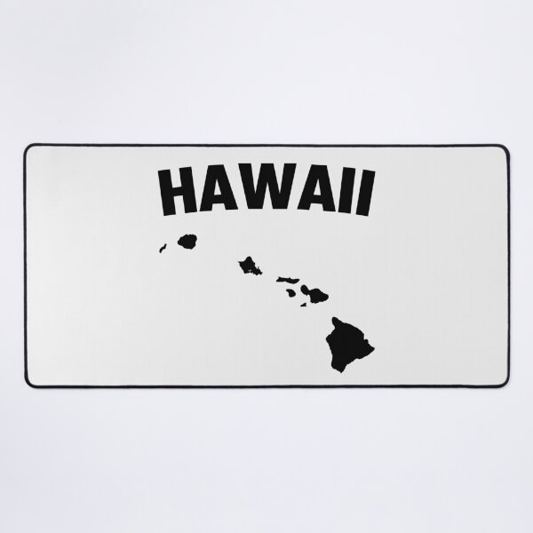 Item preview, Hawaii Islands Silhouette - Minimalist Arch Text Design designed and sold by mashmosh.