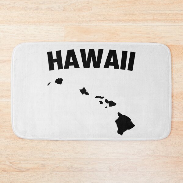 Item preview, Hawaii Islands Silhouette - Minimalist Arch Text Design designed and sold by mashmosh.