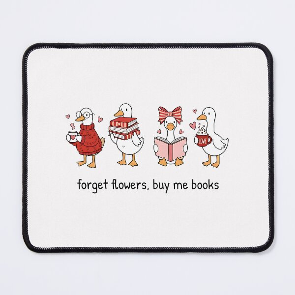 Item preview, Goose Book Lover Bookish Quote Sticker Goose Valentine Bookish designed and sold by GesanoSchuza.
