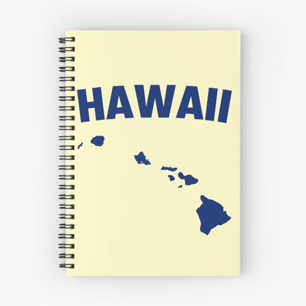 Item preview, Classic Hawaii Island Map Silhouette Blue designed and sold by mashmosh.