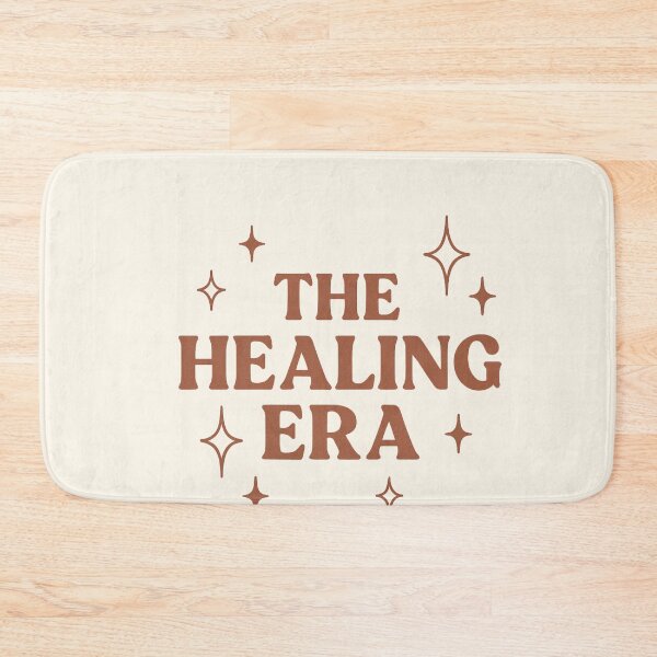 Item preview, The Healing Era – Self Care Affirmation Typography Design designed and sold by astersgraphics.