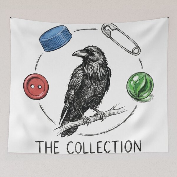 Item preview, The Crow Collection - Goblincore Treasures designed and sold by Petzzz.