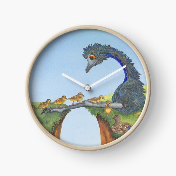 Duck Crossing Clock