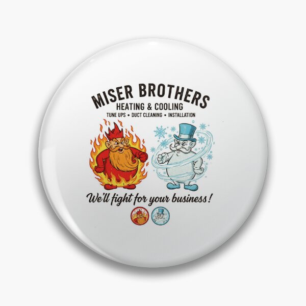 Item preview, Miser Brothers Heating And Cooling  designed and sold by MartineLelievre.