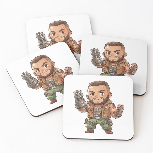 Item preview, Barret Wallace Final Fantasy VII FF7 FFVII designed and sold by bapupa.