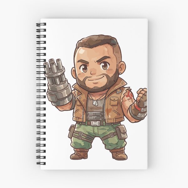 Item preview, Barret Wallace Final Fantasy VII FF7 FFVII designed and sold by bapupa.