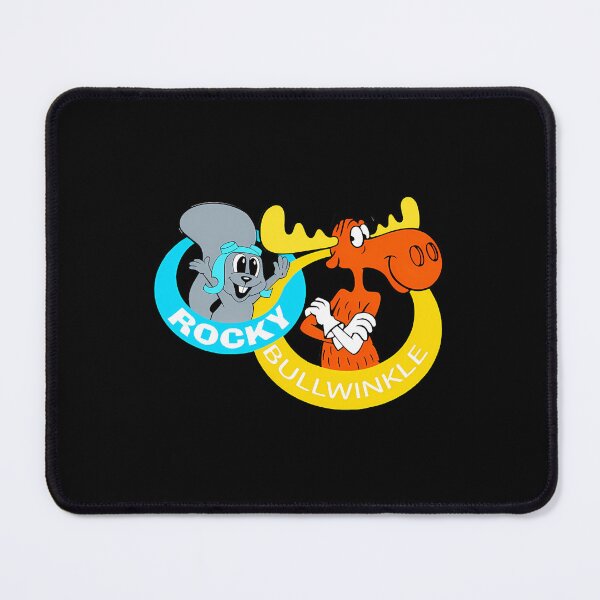 Item preview, Rocky And Bullwinkle Smile Ring Logo Graphic  designed and sold by MarkJohnsonms.