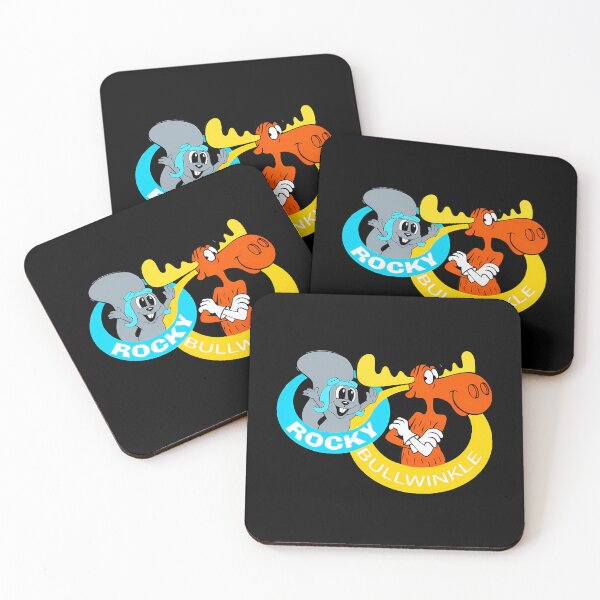 Item preview, Rocky And Bullwinkle Smile Ring Logo Graphic  designed and sold by MarkJohnsonms.