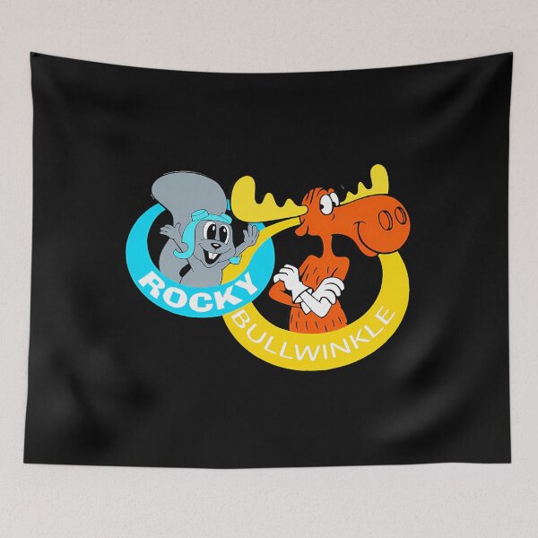 Item preview, Rocky And Bullwinkle Smile Ring Logo Graphic  designed and sold by MarkJohnsonms.