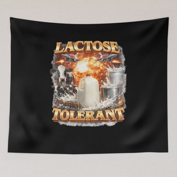 Item preview, lactose tolerant designed and sold by itswallcraft.