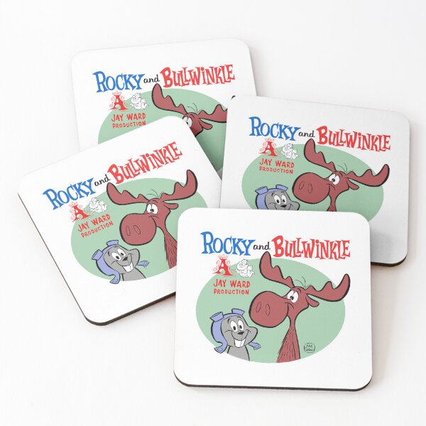 Item preview, Rocky And Bullwinkle Cartoon Stars  designed and sold by MarkJohnsonms.