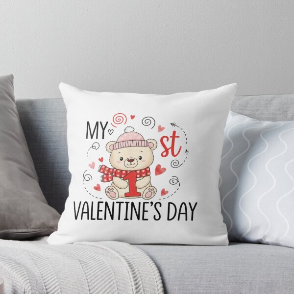 Item preview,  My First Valentine – Cute First Valentine’s Day Design designed and sold by Meryem Mamouni.