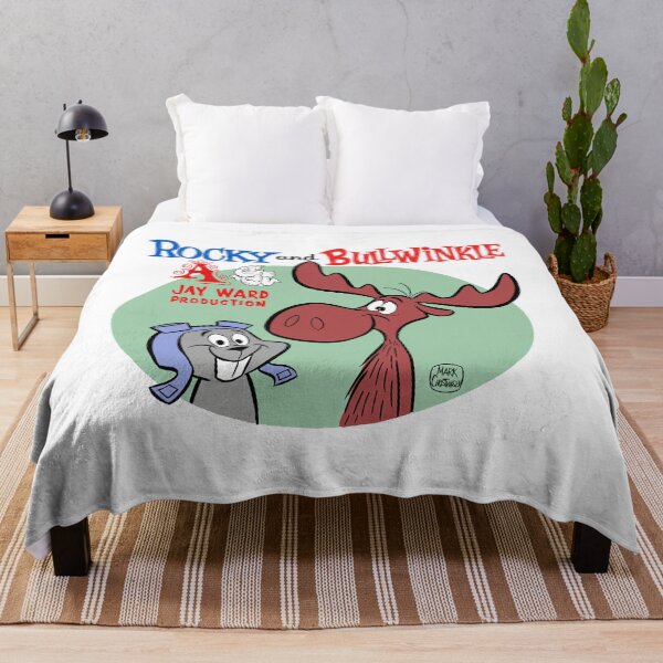 Item preview, Rocky And Bullwinkle Cartoon Stars designed and sold by MarkJohnsonms.