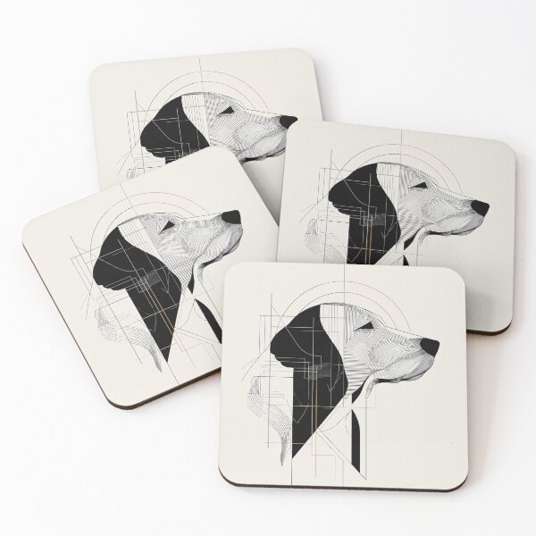 Item preview, Minimalist labrador retriever Profile designed and sold by lautir.