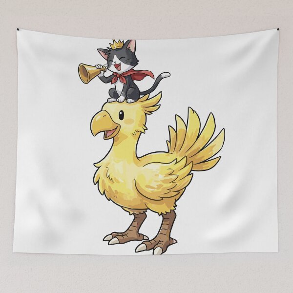Item preview, Chocobo Final Fantasy VII FF7 FFVII designed and sold by bapupa.