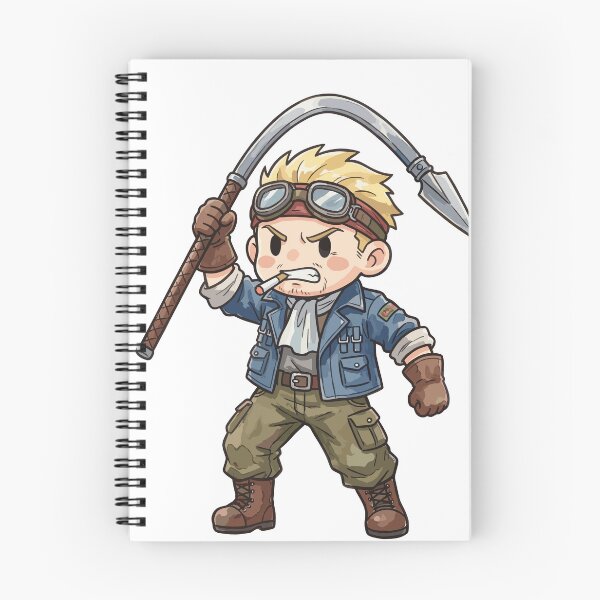 Item preview, Cid Highwind Final Fantasy VII FF7 FFVII designed and sold by bapupa.