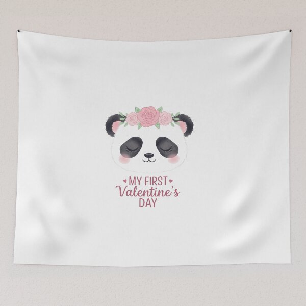 Item preview, My First Valentine – Cute First Valentine’s Day Design designed and sold by Meryem Mamouni.