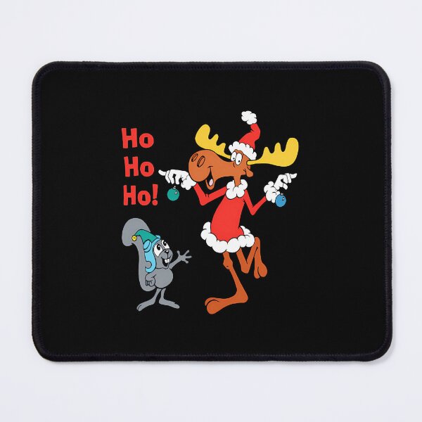 Item preview, Rocky Bullwinkle Rocky Santa With Baubles designed and sold by MarkJohnsonms.