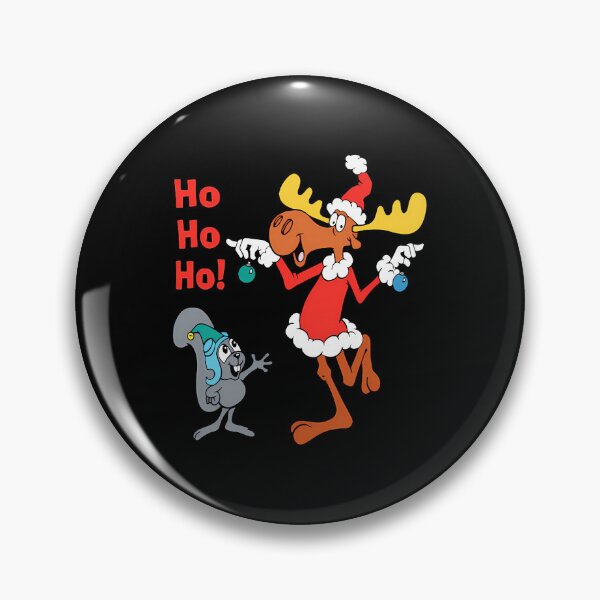 Item preview, Rocky Bullwinkle Rocky Santa With Baubles  designed and sold by MarkJohnsonms.