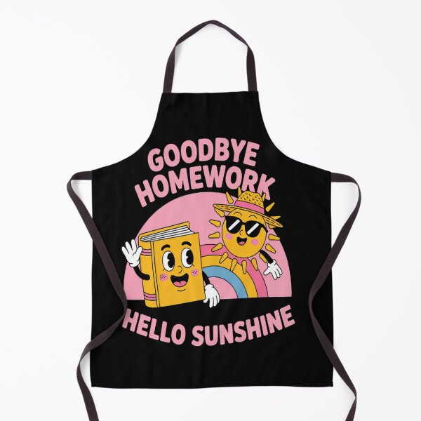 Item preview, Cheerful Summer Days Goodbye Home Work Hello Sunshine designed and sold by LacostCarl.