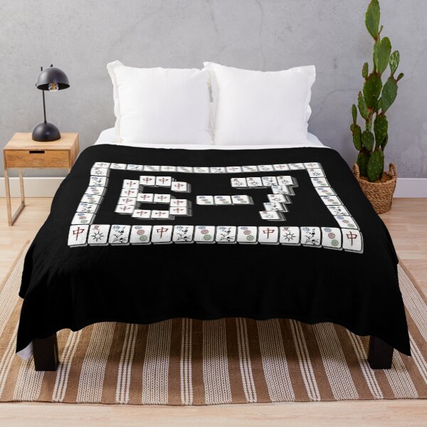 Item preview, Mahjong-Inspired Retro Tile 6 7 Six Seven Art T-Shirt designed and sold by LashondaGreen89.