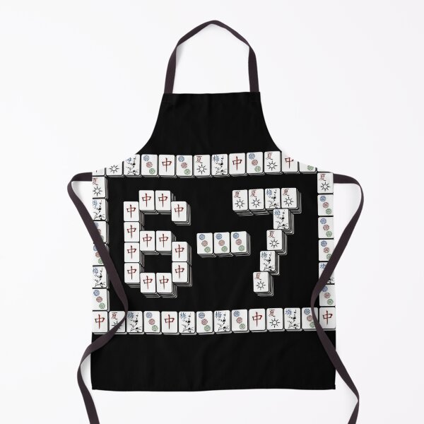 Item preview, Mahjong-Inspired Retro Tile 6 7 Six Seven Art T-Shirt designed and sold by LashondaGreen89.