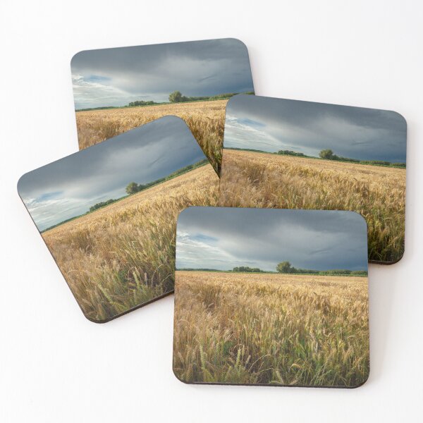 Item preview, A dark storm cloud over a field of golden grain designed and sold by Darekb22.