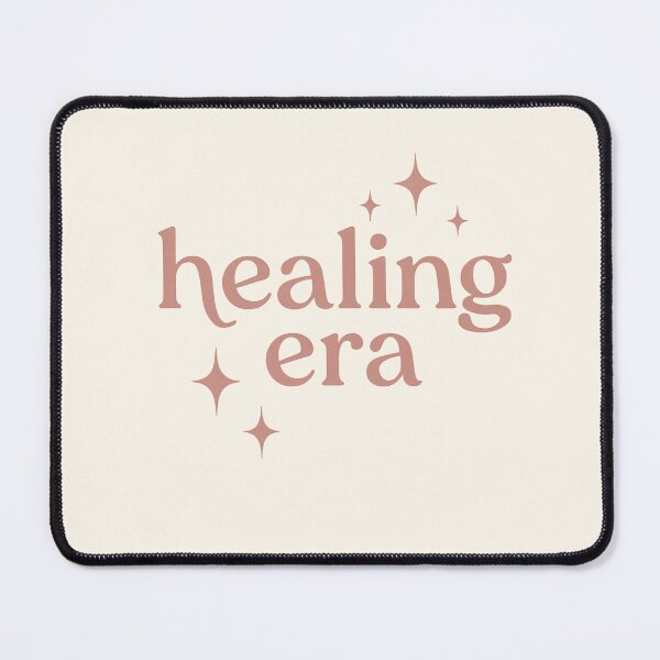 Item preview, The Healing Era – Self Care Affirmation Typography Design designed and sold by astersgraphics.