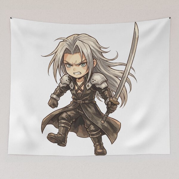 Item preview, Sephiroth Final Fantasy VII FF7 FFVII designed and sold by bapupa.