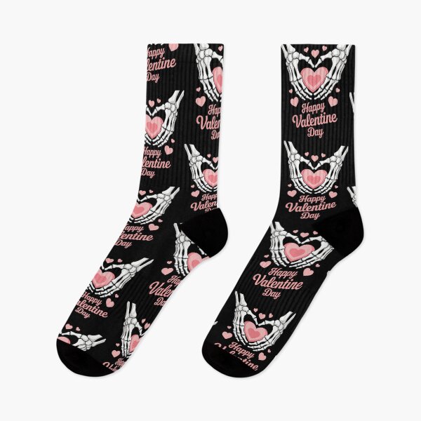 Artikelvorschau, Fröhliches Valentins-Skelettherz entworfen und verkauft von zggihsxqj4.