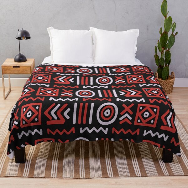 Item preview, Authentic Bogolan Pattern - Tribal Art of Mali designed and sold by Wolagno.