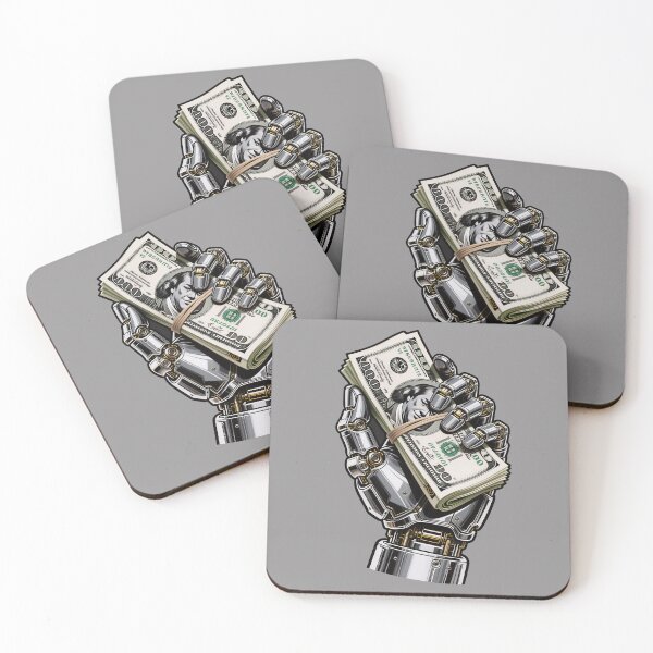 Item preview, Luxury Robotic Hand Holding Cash designed and sold by novapixel25100.
