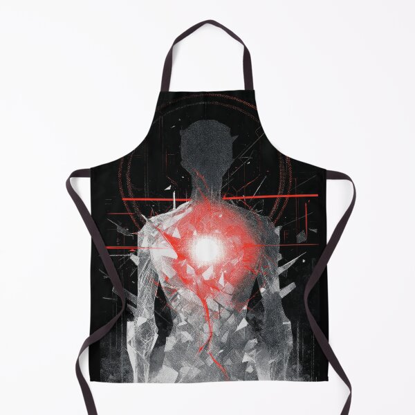 Item preview, Crimson Core – Futuristic Cyber Entity designed and sold by wolfgangrainer.