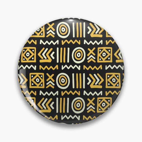 Item preview, Authentic Bogolan Pattern - Tribal Art of Mali designed and sold by Wolagno.