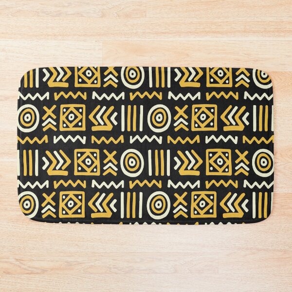 Item preview, Authentic Bogolan Pattern - Tribal Art of Mali designed and sold by Wolagno.
