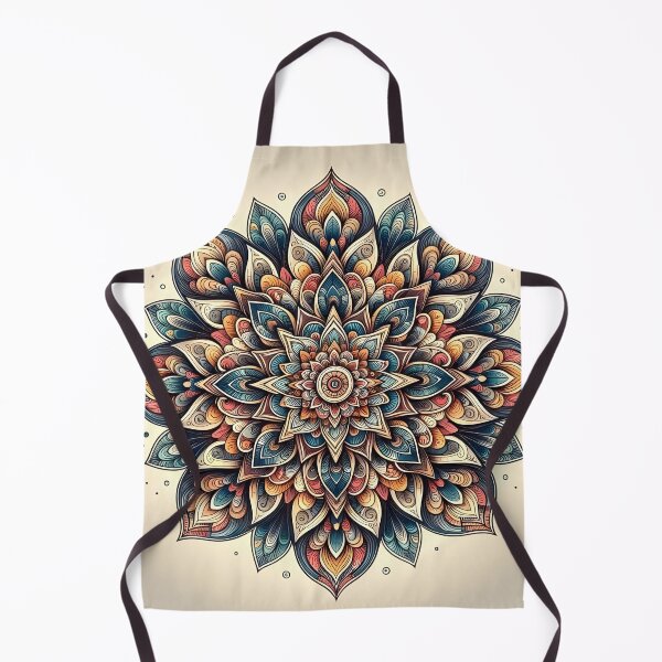 Item preview, Ornate Gold Mandala Symmetry Design designed and sold by NAJEEBBOY.