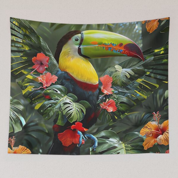 Item preview, Flora-Feathered Flight designed and sold by ONYX Pixee.