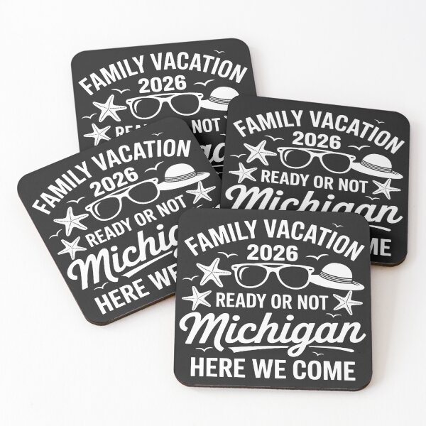Item preview, Family Vacation Michigan Trip 2026 Here We Come Summer Premium designed and sold by tkhrbika.