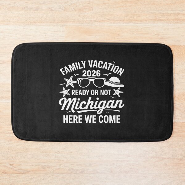 Item preview, Family Vacation Michigan Trip 2026 Here We Come Summer Premium designed and sold by tkhrbika.